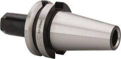 Parlec - 3/64" to 9/16" Capacity, 2.95" Projection, BT40 Taper Shank, DA100 Collet Chuck - 0.0004" TIR, Through-Spindle - Exact Tooling
