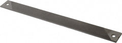 PFERD - 14" Long, Smooth Cut, Flat American-Pattern File - Single Cut, 0.38" Overall Thickness, Flexible - Exact Tooling