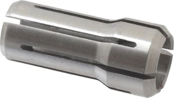 Parlec - 3/8 Inch, Series DA200 Double Angle Collet - 1-3/16 Inch Overall Length, 0.539 Inch Overall Diameter - Exact Tooling