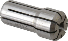 Parlec - 0.1575 Inch, Series DA200 Double Angle Collet - 1-3/16 Inch Overall Length, 0.539 Inch Overall Diameter - Exact Tooling