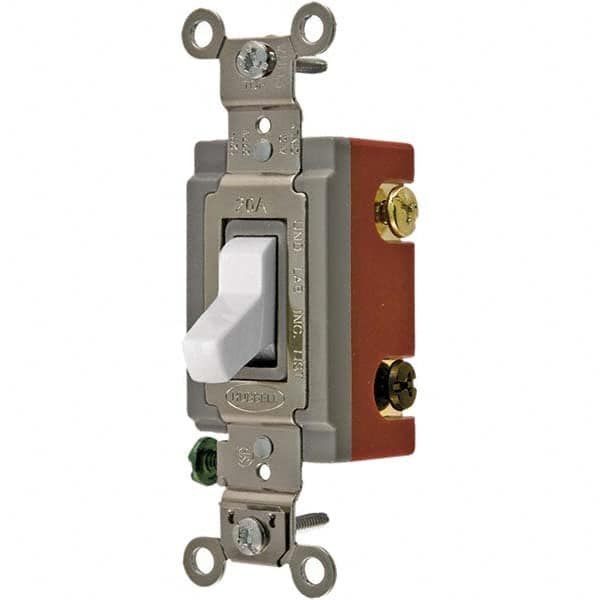 Hubbell Wiring Device-Kellems - Toggle Switches Switch Type: Extra Heavy Duty Switch Sequence: Off-On - Exact Tooling