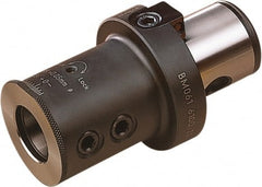Seco - Graflex 6 Modular Connection, 1" Inside Hole Diam, 2.755" Projection, Drill Adapter - 2.48" Body Diam, Modular Connection Shank, Through Coolant - Exact Tooling