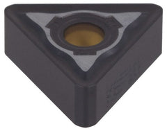 Kennametal - TNMG333 MW Grade KCP25 Carbide Turning Insert - TiCN/Al2O3 Finish, 60° Triangle, 3/8" Inscr Circle, 3/16" Thick, 3/64" Corner Radius - Exact Tooling