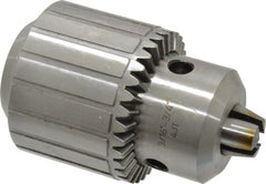 Accupro - JT4, 3/16 to 3/4" Capacity, Tapered Mount Drill Chuck - Keyed, 68mm Sleeve Diam, 97mm Open Length - Exact Tooling