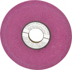Grier Abrasives - 6" Diam, 1-1/4" Hole Size, 1/2" Overall Thickness, 60 Grit, Type 12 Tool & Cutter Grinding Wheel - Medium Grade, Aluminum Oxide, J Hardness, Vitrified Bond, 4,138 RPM - Exact Tooling