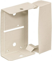 Hubbell Wiring Device-Kellems - 4.6 Inch Long x 1.66 Inch Wide, Raceway Elbow End - Ivory, For Use with HBL4750 Series Raceways - Exact Tooling