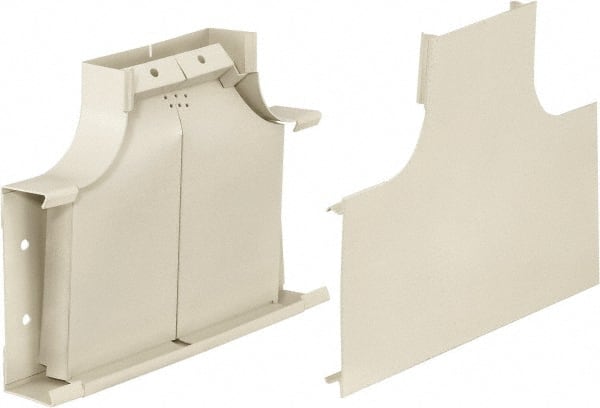 Hubbell Wiring Device-Kellems - 10.93 Inch Long x 7.27 Inch Wide x 1.62 Inch High, Raceway Fitting - Ivory, For Use with HBL4750 Series Raceways - Exact Tooling