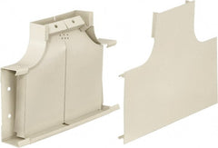 Hubbell Wiring Device-Kellems - 10.93 Inch Long x 7.27 Inch Wide x 1.62 Inch High, Raceway Fitting - Ivory, For Use with HBL4750 Series Raceways - Exact Tooling