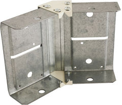 Hubbell Wiring Device-Kellems - 6.04 Inch Long x 4.59 Inch High, Raceway Elbow End - 45°, Ivory, For Use with HBL4750 Series Raceways - Exact Tooling