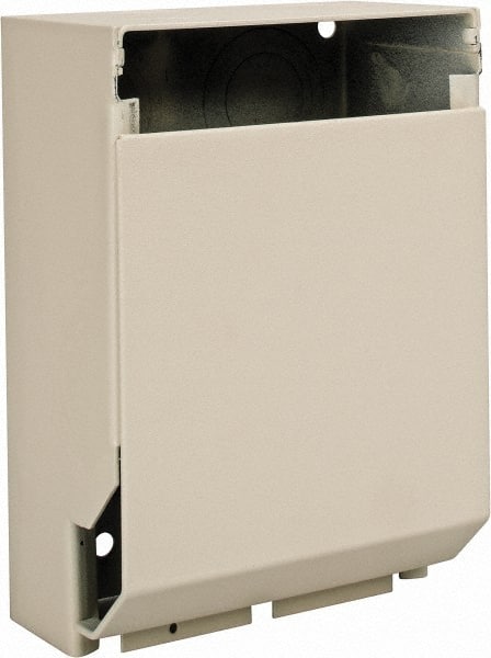 Hubbell Wiring Device-Kellems - 6.76 Inch Long x 4-3/4 Inch Wide x 2.66 Inch High, Rectangular Raceway Fitting - Ivory, For Use with HBL4750 Series Raceways - Exact Tooling