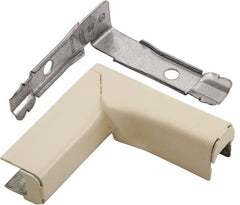 Hubbell Wiring Device-Kellems - 2.98 Inch Long x 0.94 Inch Wide x 3 Inch High, Raceway Elbow End - 90°, Ivory, For Use with HBL500 Series Raceways and HBL750 Series Raceways - Exact Tooling
