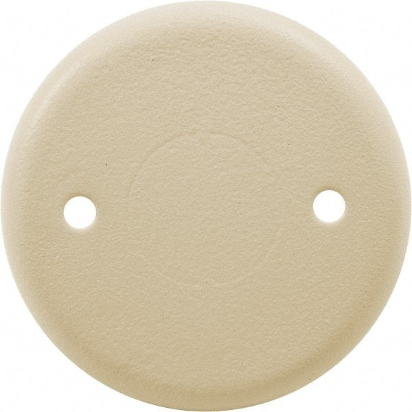 Hubbell Wiring Device-Kellems - 2.4 Inch Wide x 0.24 Inch High, Round Raceway Cover - Ivory, For Use with HBL500 Series Raceways and HBL750 Series Raceways - Exact Tooling