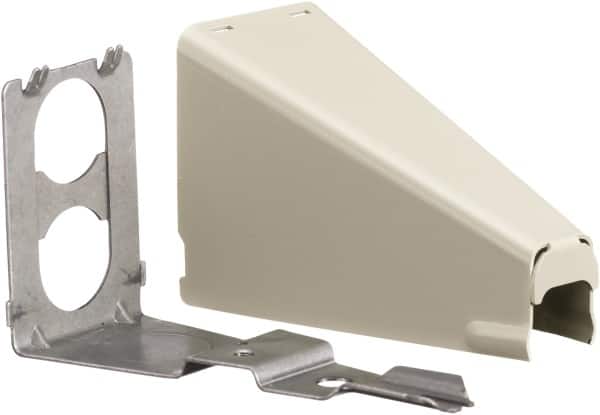 Hubbell Wiring Device-Kellems - 3.89 Inch Long x 1-1/2 Inch Wide x 1.84 Inch High, Raceway Connector Coupling - Ivory, For Use with HBL500 Series Raceways and HBL750 Series Raceways - Exact Tooling