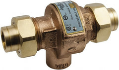 Conbraco - 3/4 Thread, 175 psi WOG Rating, Bronze Dual Check Backflow Preventer Valve - Lead-Free, Use with Potable Water Applications - Exact Tooling
