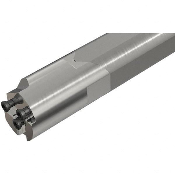 Iscar - 31mm Min Bore Diam, 200mm OAL, 25mm Shank Diam, GHAI-SC-GE Indexable Boring Bar - Screw Holding Method - Exact Tooling