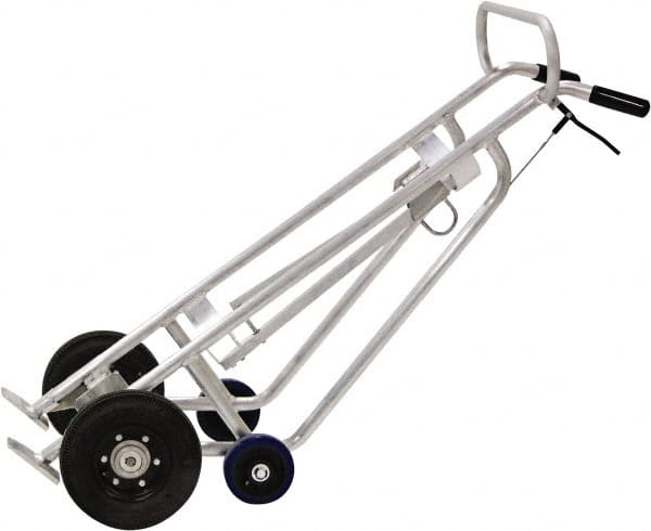 Valley Craft - 1,000 Lb Load Capacity, 30 & 55 Gal Drum Hand Truck - For 30 Gal & 55 Gal Drums - Exact Tooling