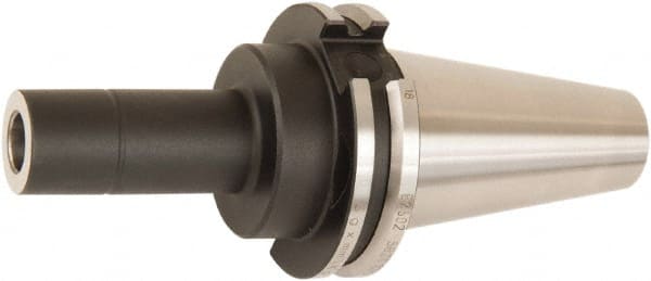 Seco - CAT50 Taper Shank 16mm Pilot Diam Shell Mill Holder - 145mm Flange to Nose End Projection, 30mm Nose Diam - Exact Tooling