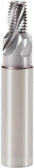 Seco - 1/8-27 NPT, 0.307" Cutting Diam, 3 Flute, Solid Carbide Helical Flute Thread Mill - Internal Thread, 0.35" LOC, 2.756" OAL, 12mm Shank Diam - Exact Tooling