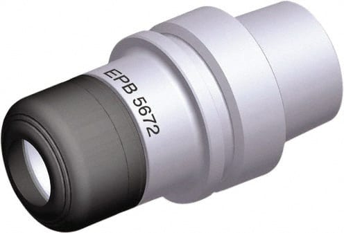 Seco - 1mm to 10mm Capacity, 60mm Projection, HSK40E Hollow Taper, ER16 Collet Chuck - 3.15" OAL - Exact Tooling