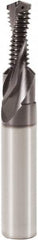 Seco - M16x2.00 Metric Coarse, 0.522" Cutting Diam, 2 Flute, Solid Carbide Helical Flute Thread Mill - Internal Thread, 18mm Shank Diam - Exact Tooling
