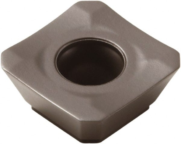 Seco - SEEX09T3 M08 Grade T350M Carbide Milling Insert - TiCN/Al2O3 Finish, 0.156" Thick, 3/8" Inscribed Circle - Exact Tooling
