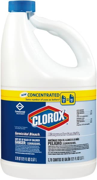 Clorox - 121 oz Bleach - Liquid - Exact Tooling