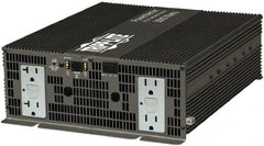 Tripp-Lite - 4 Connection, 12 VDC Input, 120 VAC Output, 6,000 Peak Wattage, Surface Mount Power Inverter - 10-1/2" Wide x 4" Deep x 4" High, 3,000 Watt Continuous Output Power, Fan Cooled - Exact Tooling