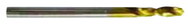 0.45mm Dia-Cobalt Micro Drill-118° Point-TiN - Exact Tooling