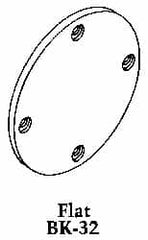 Mahr - Flat Drop Indicator Back - Use with ANSI Group 0 Series A and N - Exact Tooling