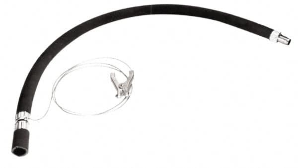 Finish Thompson - Static Protection Kit with Hose, Wires and Clips - Brass, Poly, For Use with BTS-40 - Exact Tooling
