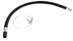 Finish Thompson - Static Protection Kit with Hose, Wires and Clips - Brass, Poly, For Use with BTS-40 - Exact Tooling