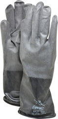 SHOWA - Size XL (10), 14" Long, 14 mil, Unsupported, Butyl Chemical Resistant Gloves - Exact Tooling