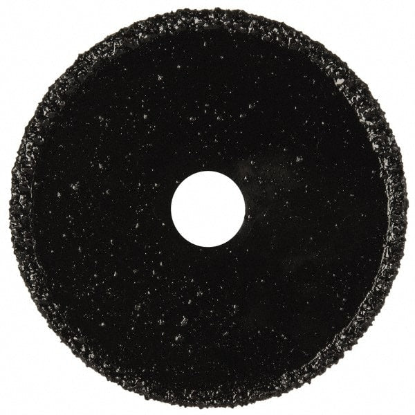 Disston - 2-1/2" Diam, 7/16" Arbor Hole Diam, Wet & Dry Cut Saw Blade - Tungsten Carbide-Tipped, Smooth Action, Standard Round Arbor - Exact Tooling