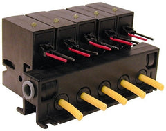Norgren - 1/4 4 Station Solenoid Valve Manifold - Exact Tooling