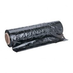Stretch Associates - 18" x 1,500' 80 Gauge Black Hand Held Stretch & Pallet Wrap for Use with Dispenser - 4 Piece, 80 Gauge, Black - Exact Tooling