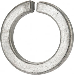 Value Collection - 1-3/4", 1.758" ID, 0.389" Thick Split Lock Washer - Grade 8 Spring Steel, Zinc-Plated Finish, 1.758" Min ID, 1.789" Max ID, 2.679" Max OD - Exact Tooling