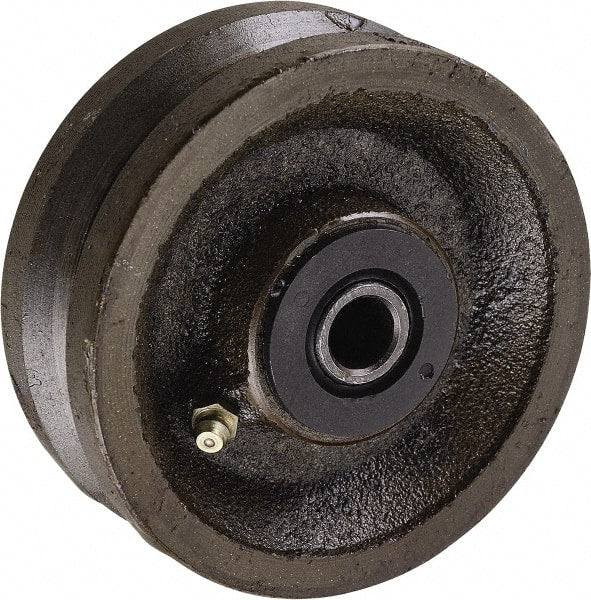 Value Collection - 3/4" ID, Caster Replacement Wheel with Roller Bearing - 600 Lb Load Capacity, 2" Hub Length, 1/2" Axle - Exact Tooling