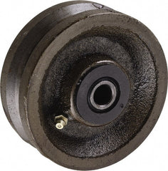 Value Collection - 3/4" ID, Caster Replacement Wheel with Roller Bearing - 600 Lb Load Capacity, 2" Hub Length, 1/2" Axle - Exact Tooling