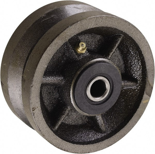 Value Collection - 3/4" ID, Caster Replacement Wheel with Roller Bearing - 800 Lb Load Capacity, 2-1/8" Hub Length, 1/2" Axle - Exact Tooling