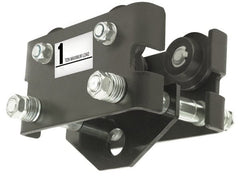 Coffing - 5 Ton Capacity Plain Trolley - 4.6mm to 8.045mm Flange Width, 4-7/16" Wheel Diam, 10" to 24" I-Beam, 70" Min Radius - Exact Tooling
