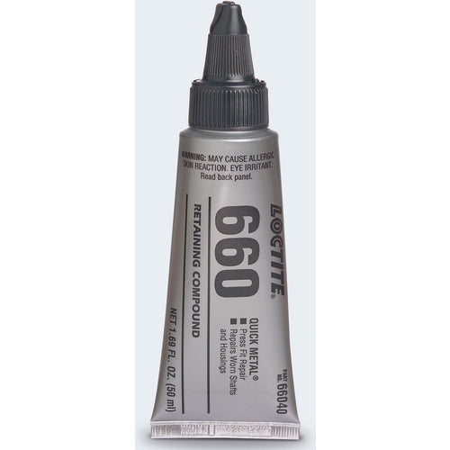 660 Quick Metal Retaining Compound Press Fit Repair–6 ml - Exact Tooling