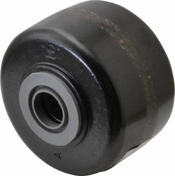 Albion - 3-1/4 Inch Diameter x 2 Inch Wide, Phenolic Caster Wheel - 700 Lb. Capacity, 2-3/8 Inch Hub Length, 1/2 Inch Axle Diameter, Roller Bearing - Exact Tooling