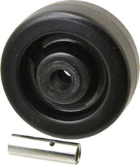 Albion - 5 Inch Diameter x 2 Inch Wide, Phenolic Caster Wheel - 1,000 Lb. Capacity, 2-3/8 Inch Hub Length, 1/2 Inch Axle Diameter, Self-Lube Bearing - Exact Tooling