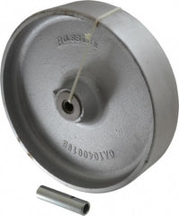 Albion - 10 Inch Diameter x 2-1/2 Inch Wide, Semi-Steel Caster Wheel - 1,650 Lb. Capacity, 2-15/16 Inch Hub Length, 1/2 Inch Axle Diameter, Roller Bearing - Exact Tooling