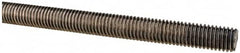 Made in USA - 1/2-13 UNC (Coarse), 6' Long, Stainless Steel Threaded Rod - Right Hand Thread - Exact Tooling