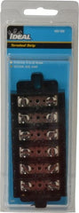 Ideal - 6 Poles, 600 Volt, 60 Amp, -40 to 266°F, Polyester Thermoplastic, Polyester Thermoplastic Multipole Terminal Block - Nickle Plated Brass, 22 to 6 AWG Compatibility, 1-1/4 Inch High - Exact Tooling