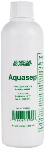 Guardian - Portable Eye Wash Station Accessories Type: Water Preservative Bottle Station Compatibility: Portable Eyewash Stations - Exact Tooling