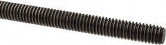Value Collection - 5/16-18 UNC (Coarse), 6' Long, Alloy Steel Threaded Rod - Plain Finish, Right Hand Thread - Exact Tooling
