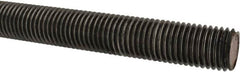 Value Collection - 7/8-9 UNC (Coarse), 6' Long, Alloy Steel Threaded Rod - Right Hand Thread - Exact Tooling
