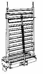 Dematic - 36 Inch Long Gate Sections for Conveyors - Counterbalanced Type, 30 Inch Wide - Exact Tooling